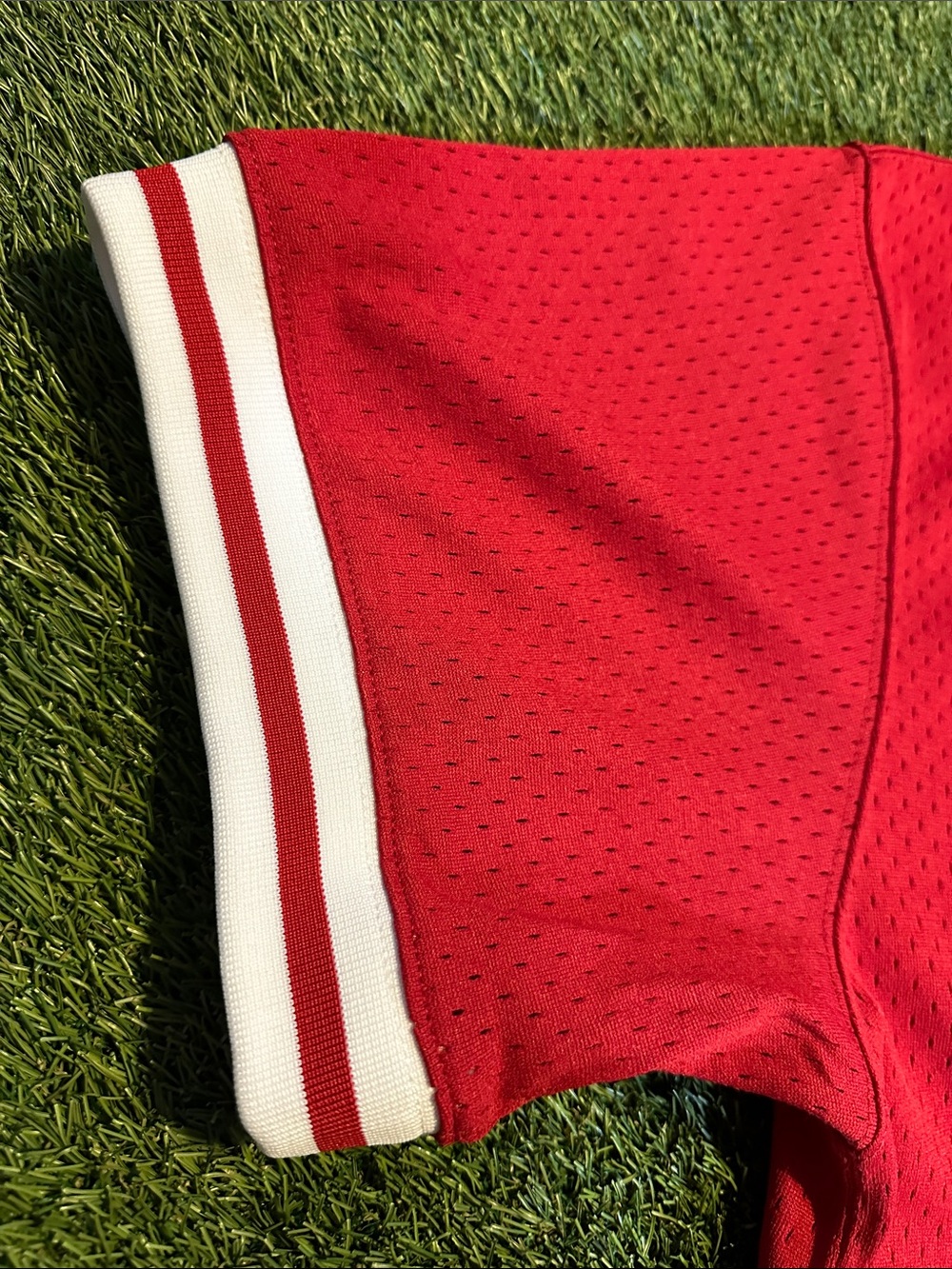 NWOT Mitchell & Ness Cincinnati Reds Pete Rose #14 Red Cooperstown Jersey XXL - Picture 6 of 7